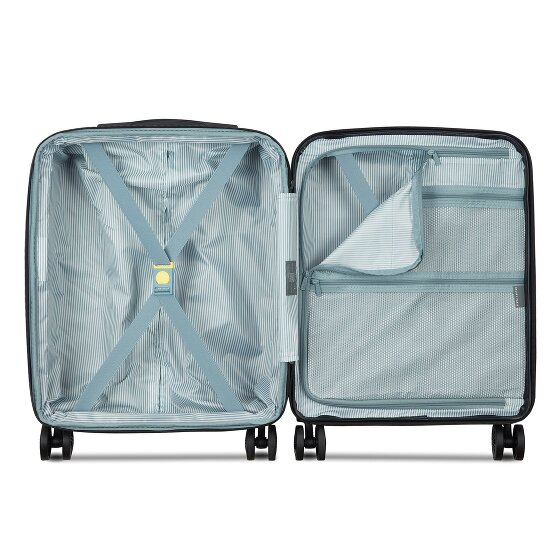 Delsey Paris Meteor 4 roues Valise cabine 55 cm avec soufflet d'extension