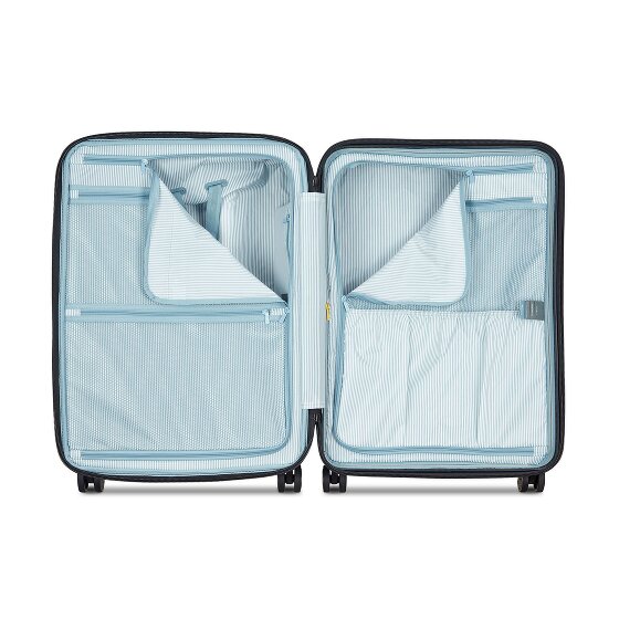 Delsey Paris Longitude 4 roues Valise cabine 76 cm '"avec soufflet d''extension"'