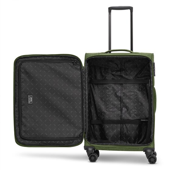 Redolz Essentials 12 THREE SET 4 roues Set de valises 3 pièces avec soufflet d'extension