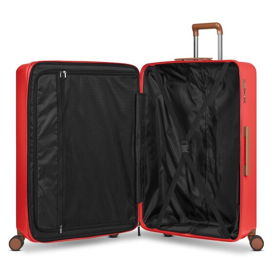 Bric's Ferrara 4 roulettes Trolley L 77 cm avec soufflet d'extension