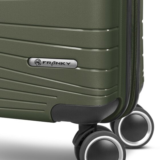 Franky Dallas 3.0 4 roues trolley M 65 cm avec soufflet d'extension