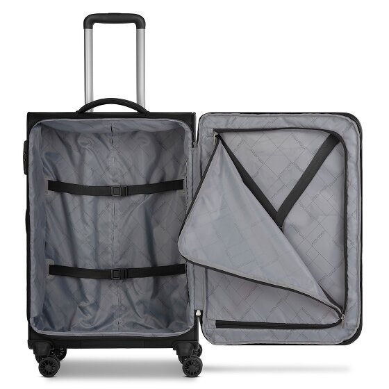 Worldpack Chicago 4 roulettes Trolley M 67 cm avec soufflet d'extension