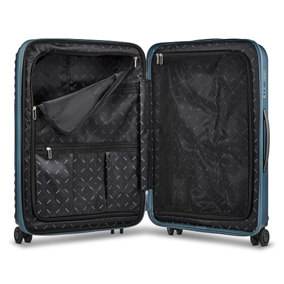 Redolz Essentials 01 4 roues Valise cabine M 66 cm avec soufflet d'extension