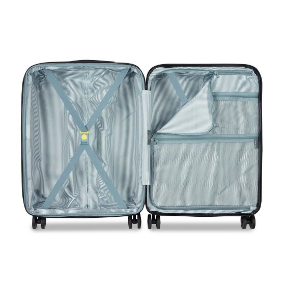Delsey Paris Meteor 4 roues Set de valises 3 pièces avec soufflet d'extension