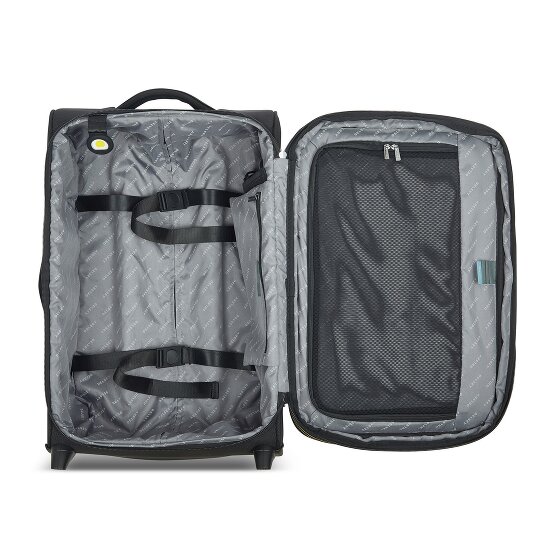 Delsey Paris DLC Pro 2 roues Valise cabine 55 cm '"avec soufflet d''extension"'