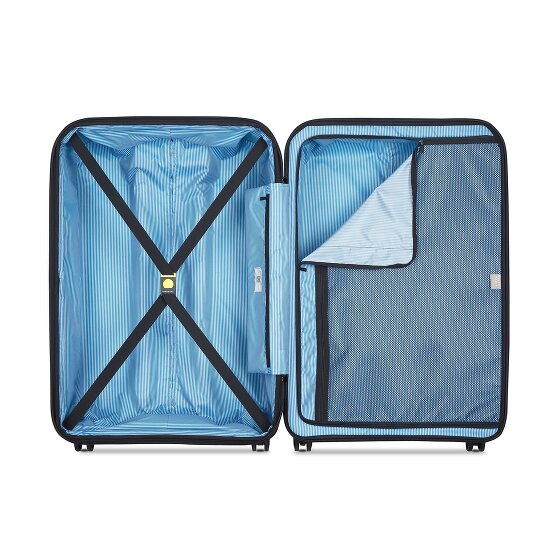 Delsey Paris Lutece Se 4 roues Valise cabine 75 cm '"avec soufflet d''extension"'