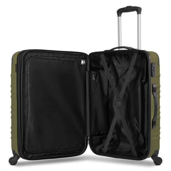 Wenger Amplar Evo 4 roues Set de valises 3 pièces avec soufflet d'extension