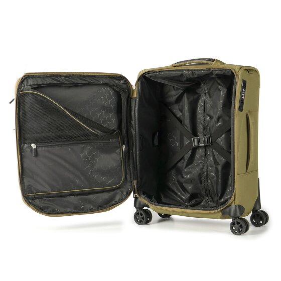 Samsonite Spark Sng Eco 4 roulettes Trolley de cabine 55 cm avec soufflet d'extension