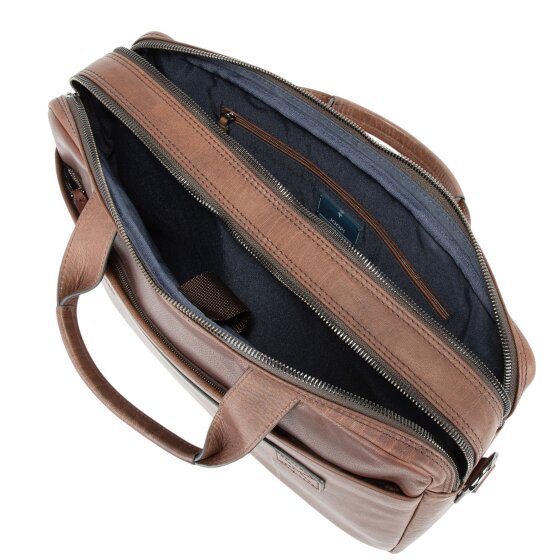 Joop! Teramo Attaché-case Cuir véritable 40 cm Compartiment ordinateur