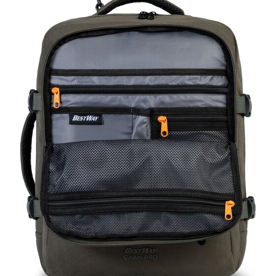 Worldpack Sac à dos de voyage Cabin Pro Solid avec compartiment pour ordinateur portable de 40 cm