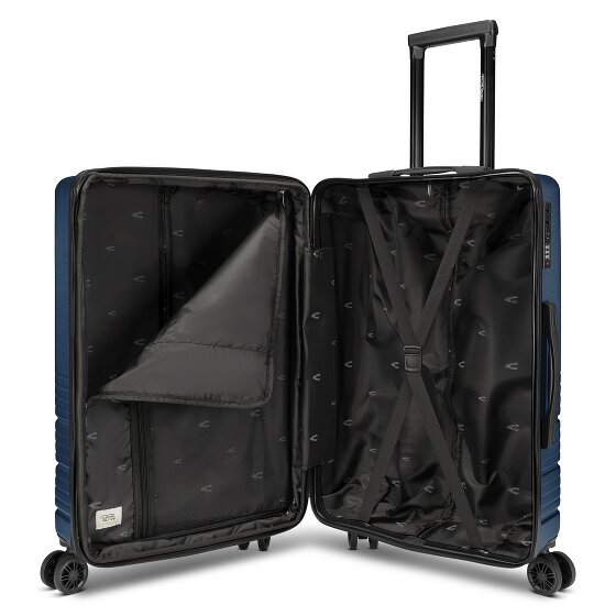 camel active Hanoi 4 roulettes Set de valises 3 pièces avec soufflet d'extension