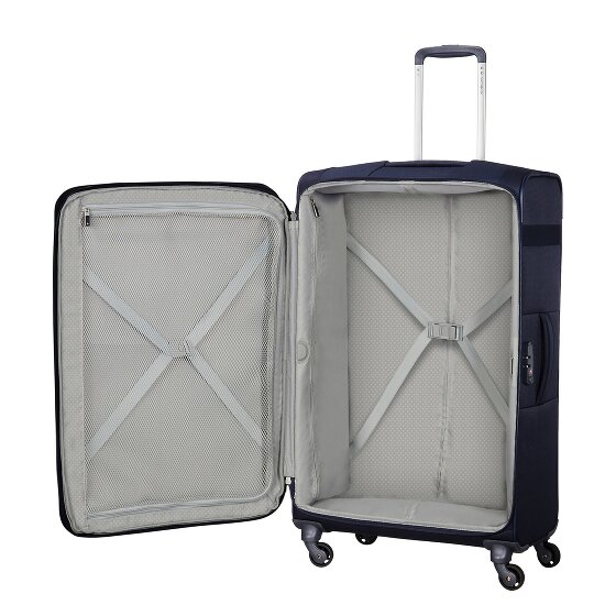 Samsonite Citybeat 4 roues Valise cabine 78 cm avec soufflet d'extension