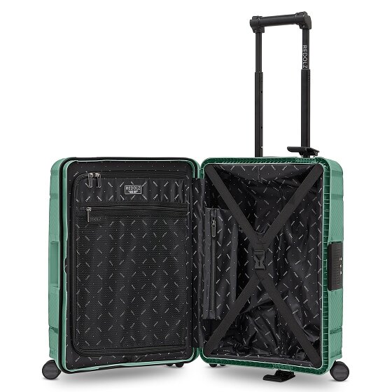 Redolz Essentials 15 : valise cabine à 4 roues de 55 cm avec fermeture à trois points
