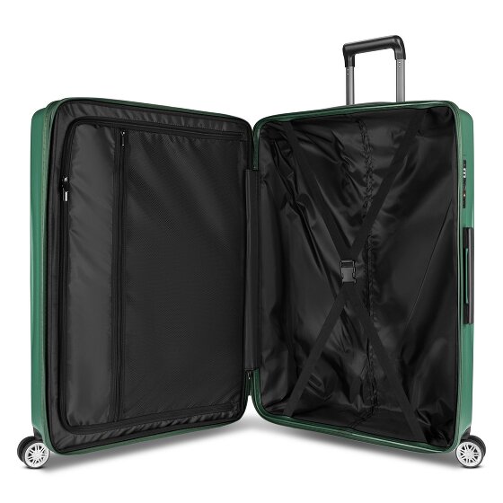 Bric's Cervia 2.0 4 roulettes Trolley L 77 cm avec soufflet d'extension
