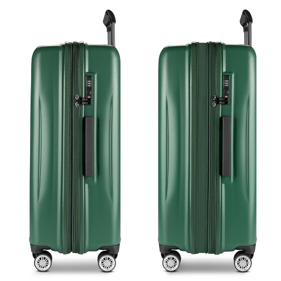 Bric's Cervia 2.0 4 roulettes Trolley L 77 cm avec soufflet d'extension