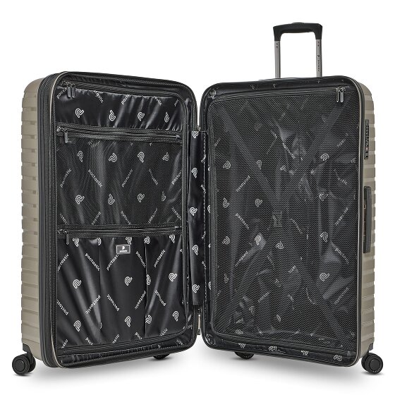 Pactastic Collection 04 THE LARGE + 4 roues Valise cabine L 75 cm avec soufflet d'extension