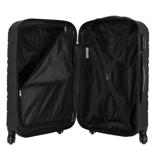 Check.In Paradise 4 roulettes Set de valises 3 pièces