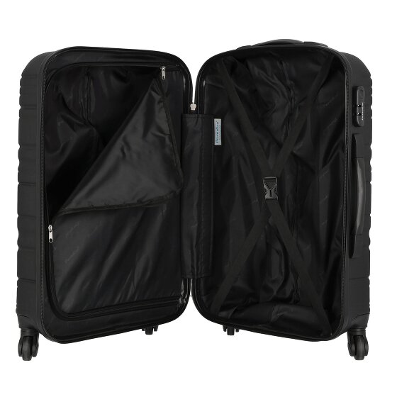 Check.In Paradise 4 roulettes Set de valises 3 pièces