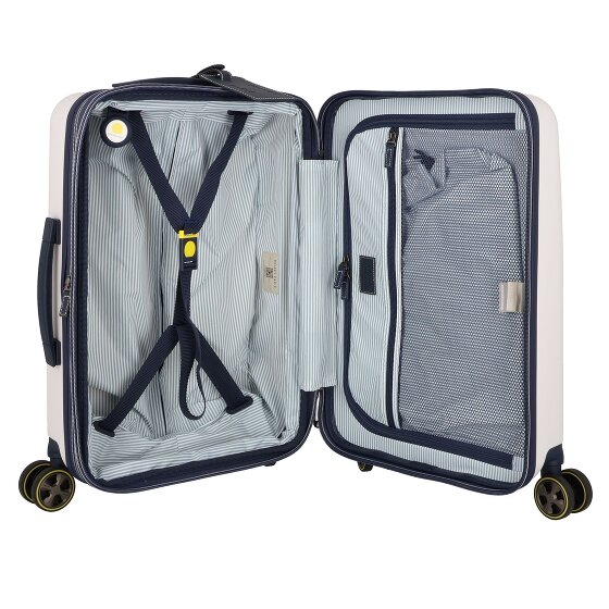 Delsey Paris Cadence 4 roulettes Trolley de cabine 55 cm avec soufflet d'extension