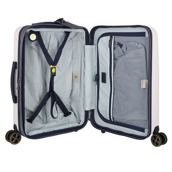 Delsey Paris Cadence 4 roulettes Trolley de cabine 55 cm avec soufflet d'extension