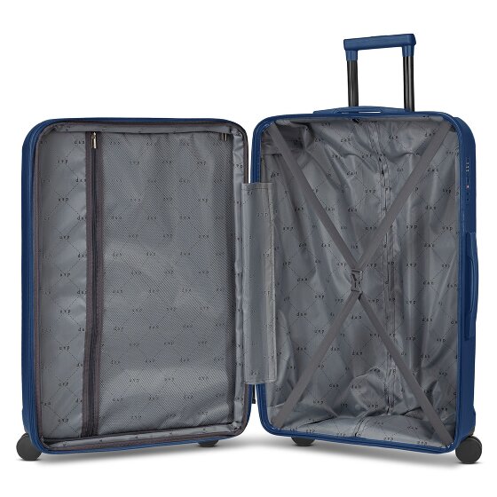 d&n South Dakota 4 roulettes Trolley L 76 cm avec soufflet d'extension