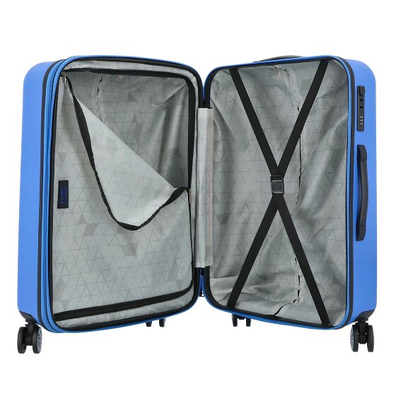 Gabol Future Plus 4 roulettes Trolley 66 cm avec soufflet d'extension