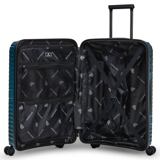 Pactastic Collection 02 THE THREE SET 4 roulettes Set de valises 3 pièces