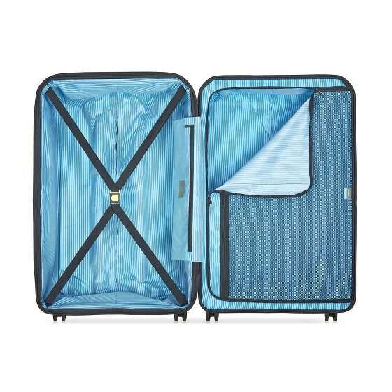 Delsey Paris Lutece Se 4 roues Valise cabine 79 cm '"avec soufflet d''extension"'