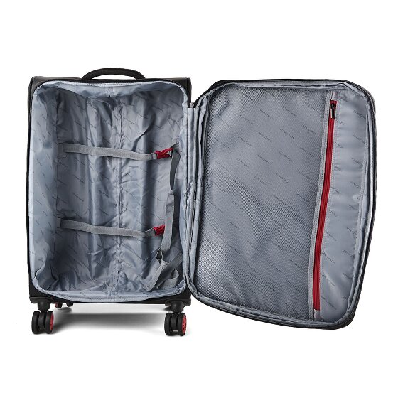 Worldpack Oxford 4 roues Set de valises 3 pièces '"avec soufflet d''extension"'