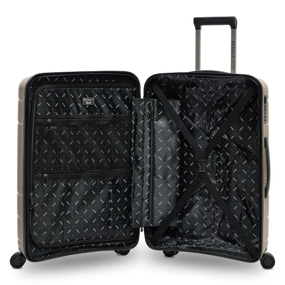 Redolz Essentials 11 3-SET 4 roulettes Set de valises 3 pièces