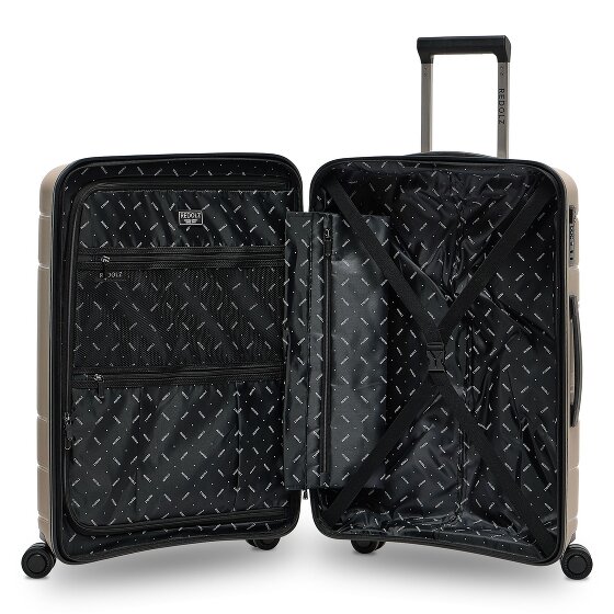 Redolz Essentials 11 3-SET 4 roulettes Set de valises 3 pièces