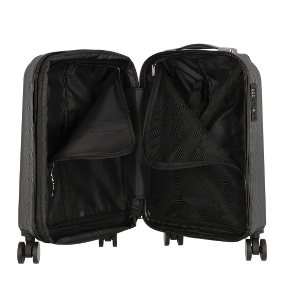 Polestream Moonrock 4 roulettes Trolley de cabine 55 cm avec soufflet d'extension