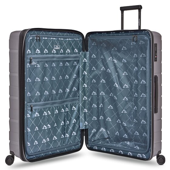 Bergpfeil Travel 4-roll Trolley L 75 cm avec soufflet d'extension