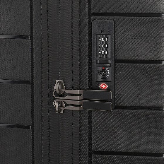 Travelite Mooby 4 roulettes Set de valises 3 pièces avec soufflet d'extension