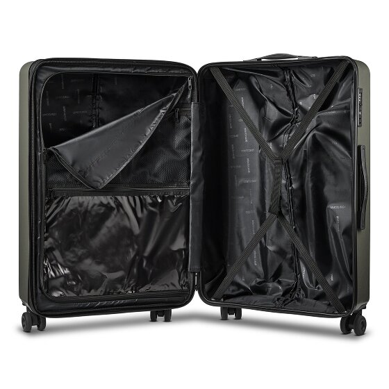 Roberto Cavalli Florence 4 roues Valise cabine 74 cm avec soufflet d'extension