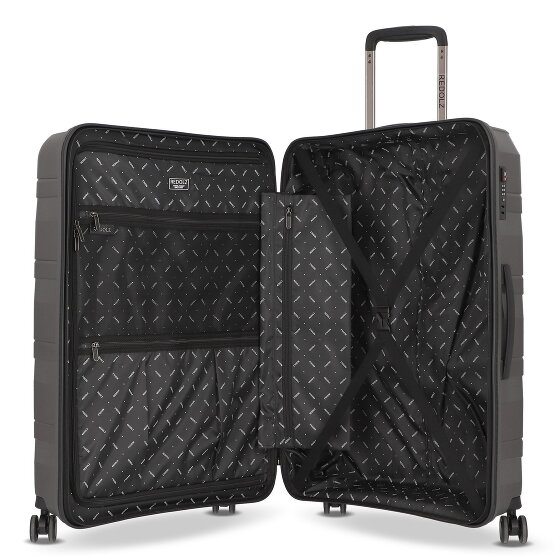Redolz Essentials 10 3-SET 4 roulettes Set de valises 3 pièces
