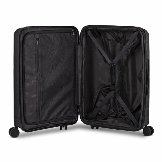 d&n Toronto 4 roues Set de valises 3 pièces avec soufflet d'extension