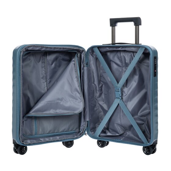 Bric's Nausicaa 4 roues Valise cabine 55 cm '"avec soufflet d''extension"'
