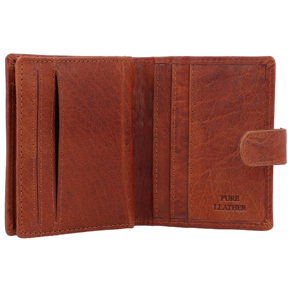Spikes & Sparrow Porte-monnaie RFID cuir 8 cm