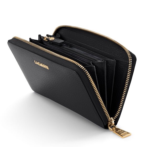 Lazarotti Bologna Leather XL Porte-monnaie zip-around en cuir 19 cm