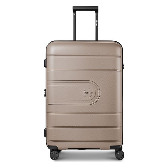 Redolz Essentials 11 4 roues Valise cabine 66 cm avec soufflet d'extension
