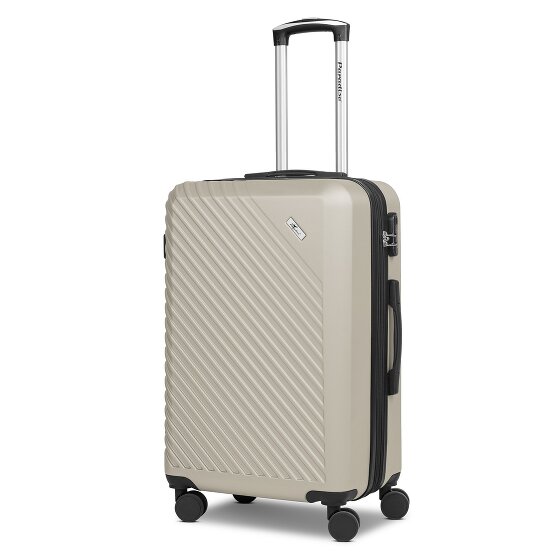Check.In Paradise 2.0 4 roues Valise cabine M 68 cm avec soufflet d'extension