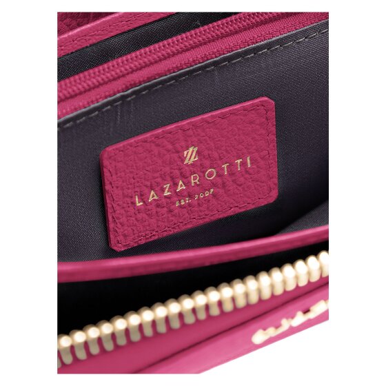 Lazarotti Bologna Leather XL Porte-monnaie zip-around en cuir 19 cm