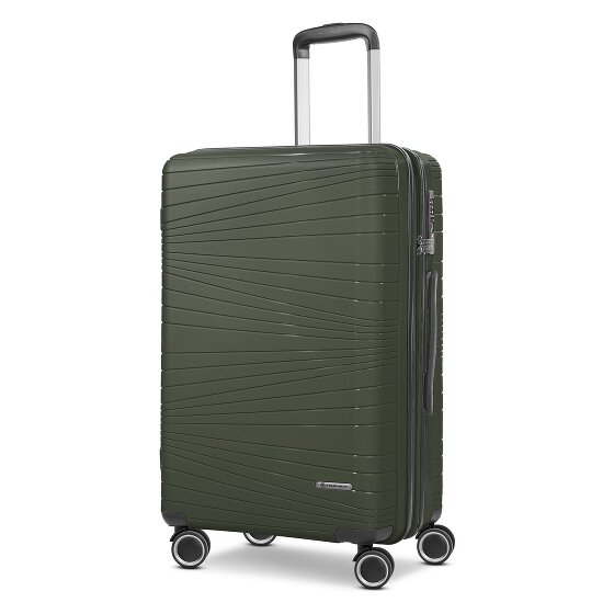 Franky Dallas 3.0 Set de valises à 4 roulettes 3 pièces avec soufflet d'extension