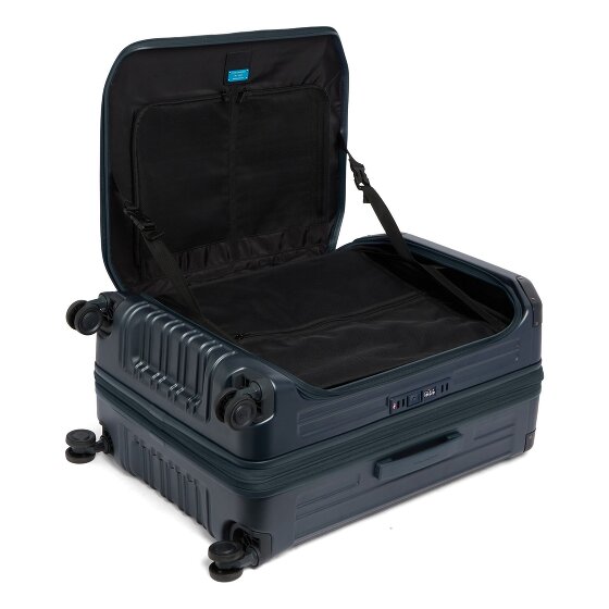 Piquadro PQ-Light 4 roues Valise cabine M 69 cm '"avec soufflet d''extension"'