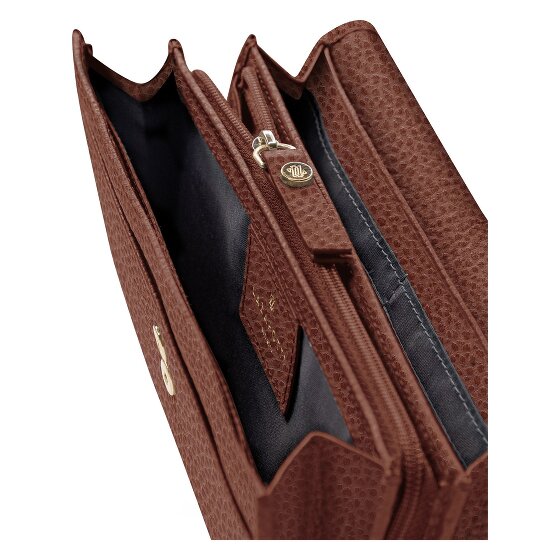 Lazarotti Bologna Leather Porte-monnaie Cuir véritable 19 cm