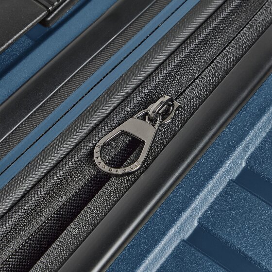 Pactastic Collection 04 THE THREE SET + 4 roulettes Set de valises 3 pièces avec soufflet d'extension