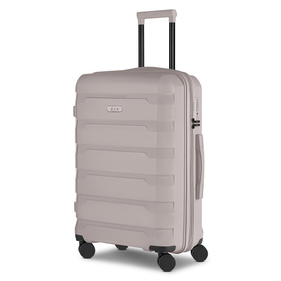 d&n South Dakota 4 roulettes Trolley M 66 cm avec soufflet d'extension