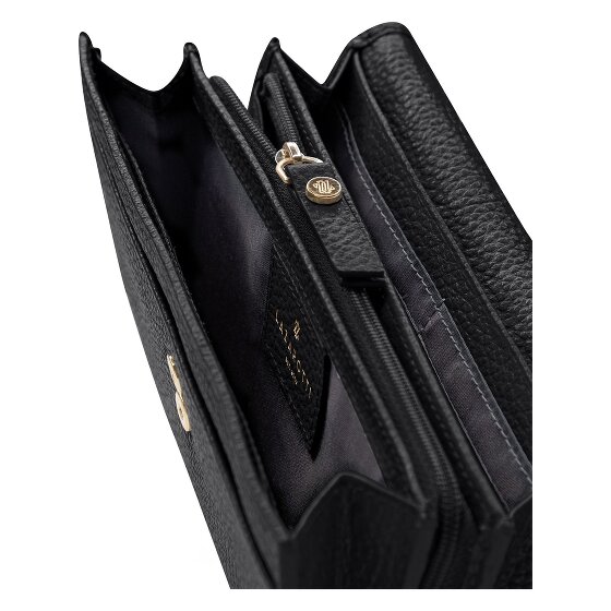 Lazarotti Bologna Leather Porte-monnaie Cuir véritable 19 cm