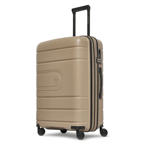 Redolz Essentials 11 4 roues Valise cabine 66 cm avec soufflet d'extension
